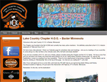 Tablet Screenshot of lakecountryhog.com